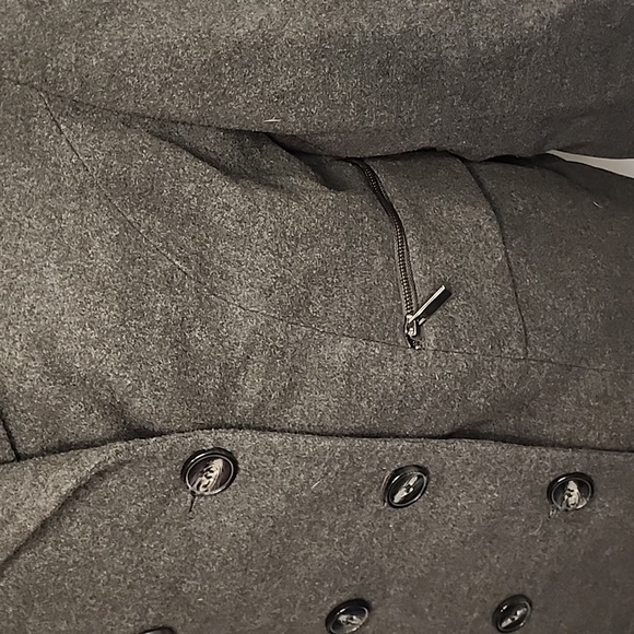 Grey 3 Button Jacket Women's size XL - Picture 3 of 8